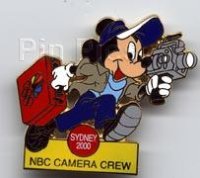 Olympics - Mickey - NBC Camera Crew - Sydney Australia 2000