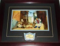 Tony's Restaurant Framed Set - Lady and the Tramp