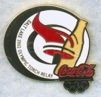 Coca-Cola SLC Torch Relay Gold Rings