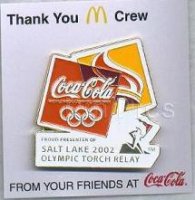 Coca-Cola McDonald's SLC Crew Member Torch Relay