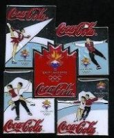 Coca-Cola SLC Utah 5 Pin Figure Skating Puzzle