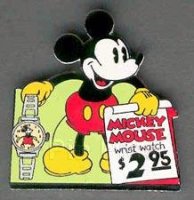 Disney Auctions - Mickey Mouse Watch Ad - Silver Prototype