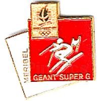 Albertville 92 - Town and event series - Miribel / Geant Super G