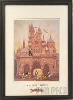 WDW - Walt Disney - A Walk in Walt's Footsteps - Framed Set