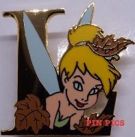 Tinker Bell #2 L Name Pin