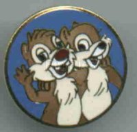 Chip & Dale Buena Vista Credit Union Cast Pin