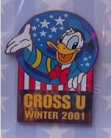 WDW - Donald Duck - Cross-U Winter 2001 - Cast Exclusive