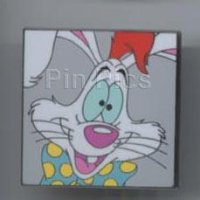 Roger Rabbit Portrait Square (Gray)