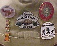 WDW - Wilderness Lodge Hat Pin Set (5 Pins)