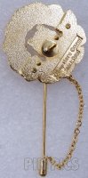 Japan - Pooh - Flower Wreath - Stick Pin - Rose Pooh - JDS
