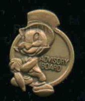 Jiminy Cricket Advisory Board Pin