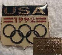 1992 Olympics USA Shield