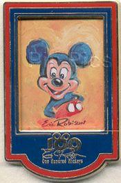 PP12136 - DLR - One Hundred Mickeys Pin Series (MM 022) - Blue
