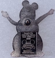 WDW - Mickey Ears Snowman - Surprise Pin