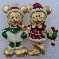 Holiday Mickey and Minnie