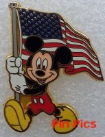 12 Months of Magic - Mickey with American Flag