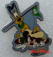 WDW - Mickey & Pluto - 18th Hole - Sports Series