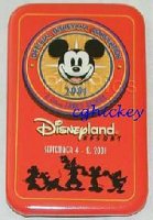 Button - Mickey Mouse Official Disneyana Convention 2001 - A Family Reunion - Disneyland Resort