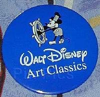 Button - Walt Disney Art Classics