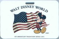 Accessory - Lanyard Card - WDW An American Tradition (Mickey)