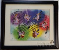 WDW - Figment - Search For Imagination Pin Event - Musical Framed Set