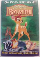 Bambi 55th Anniversary Button