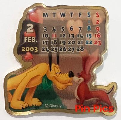 PP14986 - Japan - Pluto and Fifi - Plutos Heart Throb - February