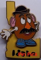 State Character Pins (Idaho/Mr. Potato Head)