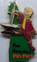 State Character Pins (New Hampshire/Arthur aka Wart)