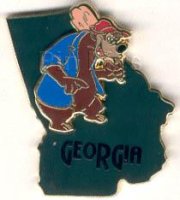 State Character Pins (Georgia/Brer Bear)