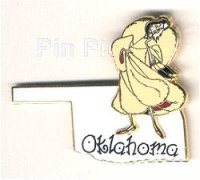 State Character Pins (Oklahoma/Cruella de Vil)