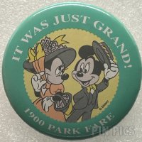 Button - WDW - Mickey and Minnie - It Was Just Grand