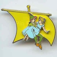 DCL Rescue Captain Mickey Pin Event - Peter Pan Pins #4 (Wendy Rescued)