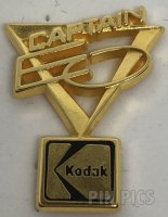 Euro Disney Captain EO 3D Gold Kodak Pin