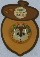 Japan - Chip - Face - Chip and Dale - Dome - Acorn Card - JDS