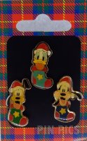 Japan - Pluto, Donald & Goofy - Christmas Stockings Set