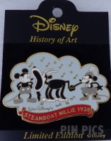 Japan - Mickey and Minnie Mouse - Steamboat Willie 1928 - History of Art 2002