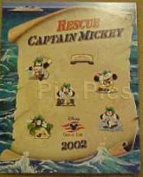 DCL Rescue Captain Mickey Pin Event - Pin Pursuit Map