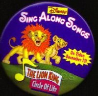 Button - Simba and Nala - Sing Along Songs - On Video December 13