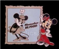 DLR - Minnie Mouse Birthday Pin (November 18, 1928)