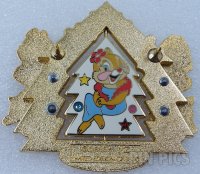 Japan - Clarice, Chip and Dale - Tree - Merry Christmas 2002 - Spinner