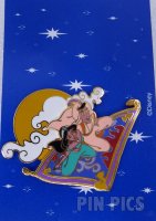 DLR - Aladdin and Jasmine on Magic Carpet - Cast Exclusive