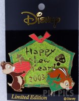 Japan - Chip and Dale - Happy New Year 2003 - JDS