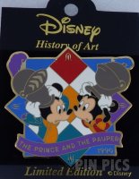 Japan - Mickey Mouse - Prince and The Pauper 1990 - History of Art 2002