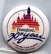 Button - DLR - Disneyland 30th Year