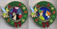 Japan - Peter Pan, Wendy, Captain Hook and Tinker Bell - Merry Christmas 2002 - Spinner - JDS