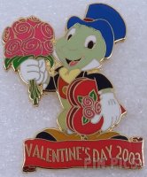 DLR - Jiminy Cricket with Flowers and Candy - Valentines' Day 2003