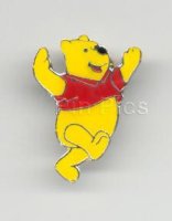 Winnie Pooh walking with arms stretched