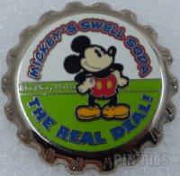 WDW - Mickey - Mickey's Swell Soda - Soda Pop - Bottle Cap - The Real Deal