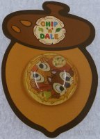 Japan - Chip and Dale - Dome - Acorn Card